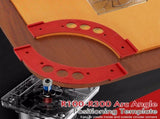 R100-R300 Arc Radius Template Set for Woodworking, Router Jig for Cutting Inner and Outer Rounded V1341-ZY-RLX7BQE3-F2522