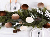 Velvet Christmas Ornaments Balls for Tree - 15pcs Shatterproof Christmas Ornaments for Xmas V1192-AZ-W-20976