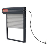 Automatic Chicken Coop Door Opener with Timer Grey Easy Control Display Iron Auto Chicken Door V1294-YM0901-3111230273514