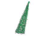 Xmas with Snowmen Green PVC Easy Assembly Space Saving Retractable Foldable Artificial Xmas V1294-YM0901-3115240111711
