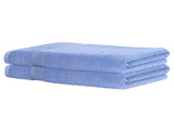 2 Pack Bath Sheets Set Cotton Extra Large Towel Blue TOWEL-D-180-L-BL