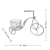 Country Garden Traingle w Basket Planter 35cm V637-03804PLN