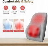 Shiatsu Neck Massager with Heat and Remote,3D Kneading Back Massager, Massage Pillow for V1337-HG-XGUL-X7KK