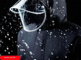 Rain Suit Electric Bike and Motorcycle with Reflectors, Full Protection Waterproof Cycling Gear V1366-AZ2-W-03091