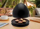 1 Piece, Portable Outdoor/Indoor with Candle Holder & Ignition-Free, Heavy Iron, Freestanding V1189-LC-DG-00283