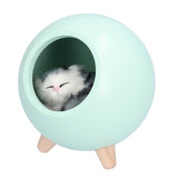 USB Atmosphere Lamp Children Girls Bedroom Bedside Cartoon LED Sleeping Night Light Warm LightGreen V1294-YM0901-3119210127413