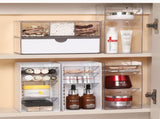 Combined Acrylic Storage Unit, Connected Shelf With Drawers For Dressing Table V1221-XM-LB3195-GM131