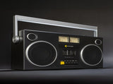 We Are Rewind Getto Blaster Cassette Player & Recorder - Curtis, Black V398-WE-GB-001-B1