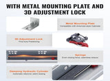 10 Pairs of 533.4mm Drawer Bottom Side Mount Rails, Heavy Duty Full Ball Bearing Extension Steel V952-DZYZSCTHG1001JZM6V0