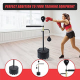Free Standing Punching Bag Speedball Boxing Reflex Training Target Dummy Gym V63-833281