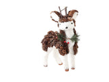 Xmas Deer Exquisite Cute Desktop Holiday Simulation Elk Figurine for Show Window V1294-YM0901-241008HL01-3