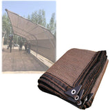 HDPE Shade Cloth with Eyelets for Garden Balcony Greenhouse Pergola, 4 x 4 m V1188-MS-527-034