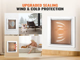 Pet Door, 23.6 x 33.5 cm Metal Frame with Lock and 3-Flap System, Weatherproof Doggy Door, Easy to V952-QSCWMSMTZ3P0LV4GIV0