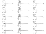 30pcs Supermarket Hook Iron Grid Shelf Hook Jewelry Display Shelf Hook 3.5mm Thickness15cm / 5.9in V1294-YM0721-3117210001012