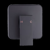 Shower Bath Mixer Tap Bathroom WATERMARK Approved - Electroplated Matte Black V63-827891