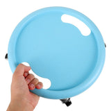 Fitness Sliding Plate Set for Abdominal Workouts, Smooth PVC Exercise Slider Discs for Core Strength V1366-AZ2-W-22709