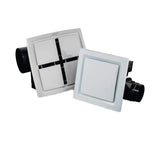 Exhaust Fan Round Grille, White V1202-V1-CLICEF30RWE