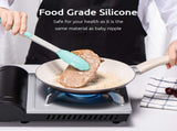 600F Heat Resistant 7/9/12 inches Silicone Cooking Tongs with Non Stick Rubber Tips and V1258-DP02-C-381
