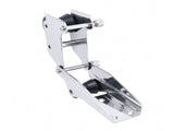 Foldable Boat Anchor Roller with Dual Rollers for Marine Bow Applications, Corrosion Resistant V1341-ZY-WQ86J9C4-SILVER