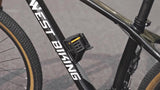 West Biking, folding bike lock, bike security, combination lock, cycling accessories, Australian V1102-140-48886