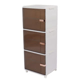 Collapsible Storage Bins Large Capacity Movable Dustproof Stackable Closet Organizer Bins with V1294-YM0901-3116230015813