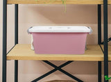Nordic Elegant PP Pink Craft Organizer, Large Storage, Sturdy Design V1192-AZ-W-30709