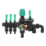 Agricultural Pesticide Sprayer with Shut Off Valve Pressure Gauge 3 Way Garden Hose V1294-YM0901-3111230162411
