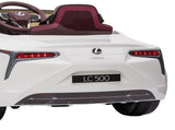 Kahuna Licensed Lexus LC 500 Kids Electric Ride On Car - White CAR-LEX-1618-WH