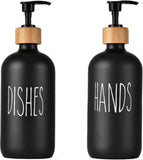 1 set of 2 pieces - Soap set - for hand soap and dish soap - Soaps - Soap V1188-NK-BOL-505