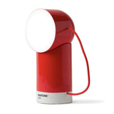 Lexon Orbe Portable Led Lamp With Moving Head PANTONE - 2035 Red V398-LD-LH88PT-R