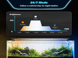 Dynamic Power Planted Aquarium LED Light Day Night Cycle Full Spectrum 24W 56cm V274-AQ-LED120-24W