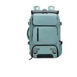 Green Large Capacity 16-Inch Laptop Travel Backpack - Anti-Theft Professional Business Bag with V888-ELOSUNG18485