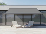 5.5m x 3.0m Retractable Folding Arm Awning Heavy Duty Full Cassette Motorised V63-835941
