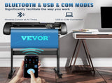 Vinyl Cutter Machine, 34inch Cutting Plotter, Offline Cutting Machine Kit Mobile Bluetooth, Precise V952-KZJHSACSK870LWSHOV3