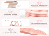 Baby Hangers, 11 Inch Velvet Kids Hangers with 6 Pcs Clothes Size Dividers, Infant Toddler Nursery V1258-DP02-C-342