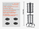 Greeting Cards Rack, 32 Pockets Rotating Postcard Brochure Stand, 360&deg Spinning Card V952-WJZSMXPKDHJS8Z53G001V0