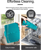 Silicone Dish Drying Mat, Heat Resistant Non Slip Ribbed Draining Pad For Kitchen Sink Countertop, V1237-ZY-807-087