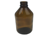 24x 600ml Amber Glass Bottle Cosmetic Essential Oil General Purpose Storage V563-BR-24BWNMEDGLASS