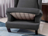 Stretch Armchair Sofa Cover Elastic Relax Fit Protector - Dark Gray V1263-JX-3536
