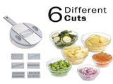 Multifunctional vegetable cutter 9in1 - Onion Professional Cutter 5 Stainless Steel Blades V1370-AZ4-00730