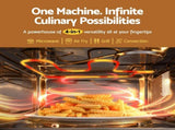 Devanti 30L Microwave Oven 4-IN-1 Air Fryer Convection Grill MIO-H3-BK
