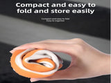 Thickened Waterproof Silicone Rain Shoe Covers and USB Powered Telescopic 3-Setting Timer Shoe Dryer V888-ELOSUNG52456
