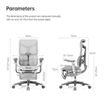 SIHOO Doro S300 Executive Ergonomic Office Chair with Footrest Grey V255-SIHOO-S300-GR