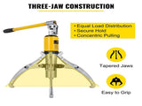Hydraulic Gear Puller, 15 Ton Max. Capacity Hydraulic Puller, 2 or 3 Jaws Bearing Hub Separator, V952-YYLM15TZTS0000001V0