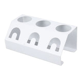Soda Bottle Holder 3 Holes Soda Bottle Draining Stand Soda Accessories With Silicone Pad White V1294-YM0703-3113230162512