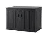 Gardeon Outdoor Storage Box 775L Container Lockable Cabinet Tool Organizer Shed Black OSB-775L-ABK