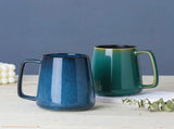 24 oz Large Ceramic Coffee Mug with Large Handle, Extra Large Tea and Coffee Cup for Office, Home, V1189-LC-RY-00406
