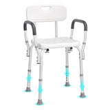 Shower Chair, Shower Seat with Back, Adjustable Height Shower Stool, Shower Chair for Inside Shower V952-LYYFXFLHJPESAQLY8V0
