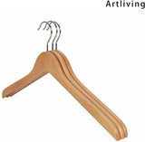 Wooden Coat Hangers, Set of 3 V1258-DP02-C-2641