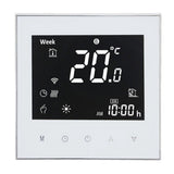 Smart Boiler Heating Thermostat WIFI APP Voice Control LCD Touch Screen Programmable White 95240V V1294-YM3113220224011-0421